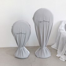 린넨 삼성 무풍 엘지 휘센 듀얼 발뮤다 스탠드 벽걸이 에어컨 선풍기 커버 보관 덮개, 린넨선풍기커버스탠드_그레이