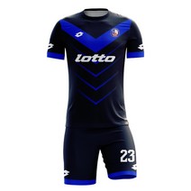 로또 축구 전사 유니폼 LOTTO 222C(곤색/청색)