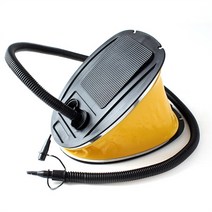 별도표기 에어매트 튜브 공기주입 발펌프 3종노즐 에어펌프(5L), 단품