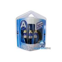 AUDIOBAHN CAR AUDIO 우퍼스피커 차량용스피커 카오디오스피커 오디오반 CSY2FK RCA 1M 2FY 케이블 코드 이어 카 스테레오 서브우퍼 EQ 증폭기