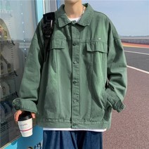 2023 레트로 올드 데님 재킷 남성 느슨한 홍콩 스타일 힙합 올 매치 데님 의류 유행 브랜드 재킷 가을 겨울 노브댄스복 왁킹 댄스학원 힙합플레이야 힙합퍼 힙합엘에이