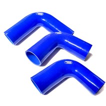 락모터스 자동차 실리콘 코어밴드 엘보우 흡기밴드 인테이크파이프 냉각 배기 흡기튜닝 차량용, 90도코어밴드(51-63파이)(2P)