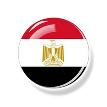 국가 국기 에티오피아 에리트레아 소말리아 지부티 케냐 탄자니아 우간다 르완다 부룬디 세이셸 30mm 유리 냉장고 자석 장식, Egypt