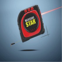 디지털 3in1 전자줄자 곡선 먼거리 측정 레이져줄자, 1개