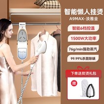 스팀다리미 미국 휴대용 의류 다림질 기계 가정용 가압 소형 유물, 1. [핫셀링 모델*스마트 버전 6레벨] A9max 엘