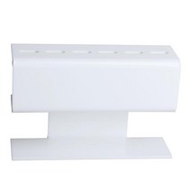속눈썹 족집게 홀더 눈썹 보관 스탠드 연장 펜치 아크릴 미용 메이크업 도구, [03] white