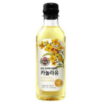 CJ 제일제당 백설 카놀라유 500ml 4개