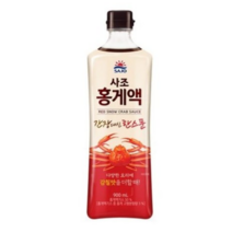 사조 홍게액, 900ml, 2개
