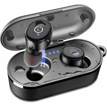 TOZO T10 Bluetooth 5.0 BLACK 오픈형 블루투스 이어폰 블루투스이어폰, 블랙