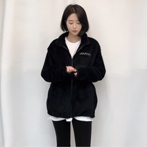 VANANA2 정품 여성용 후리스 폴라폴리스 집업 자켓 점퍼