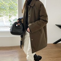 바보사랑 겨울준비완료 카라넥 누빔 바바리 패딩 점퍼.드레스날다