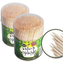 가는 대나무 이쑤시개 원형 이쑤시게 요지 10개, 5000개
