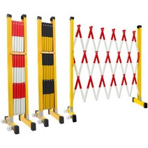 자바라대문 주차장 이동식 휀스 접이식 학교 대문 입구, 빨간색과흰색1.2x3미터