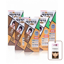 세븐에이트 무향료 칼라크림 염색약 5호 진한 밤색 60g 5개, 5호 (진한 밤색)