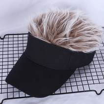 가발모자 가발썬캡 가발선캡 스파이크 된 털이있는 야구 모자 가발 야구 모자 스파이크 가발 남성 여성 캐, 05 KQ