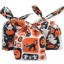 키드아이템 할로윈깜찍이선물봉투 50매 할로윈 사탕 봉투 토끼귀봉투, 단품