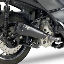 야마하 XMAX300 RC1B 블랙 익실 코리아 정품 엑스맥스 슬립온 머플러 21-22년, RC1 블랙머플러 +  촉매