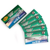 면도기 날 면도날 아파치 더블 에지 안전 클래식 안전 스트레이트 티타늄 블레이드 미국산