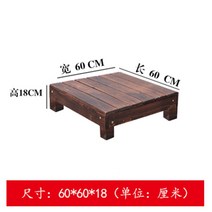 만들기쉬운 조립식 평상 데크 DIY 캠핑장 옥상 방부목 테이블 낚시터 야외 마루, 1㎡, 60*60*18cm 플랫폼 /친환경 처리
