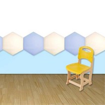 제일컴퍼니 디자인 벌집 벽쿠션 40x34.5x20cm 안전쿠션 어린이집, 레드