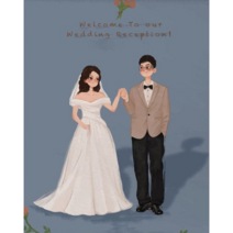 18종 우드 조각퍼즐 신혼부부 러브웨딩 사랑 담아 앞으로 함계 하자 는 신랑신부 직소퍼즐 결혼 기념일 로맨틱 선물 집콕취미 신혼집 꾸미기 1000/500/300조각, 300피스, 신혼부부퍼즐도안06