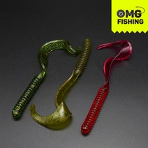 오마이갓피싱 데드링거 6인치 줌웜 소프트베이트 그럽 웜 광어 우럭 웜 루어낚시 국내생산, ODR6-6