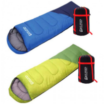 가벼운 이불형 침낭 + 전용 보관 가방, 1.4kg, 그린