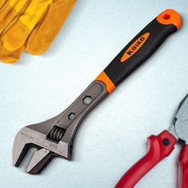 다용도 몽키 랜치 12 고급 세면대 배관 멍키스페너 수공구 몽끼 렌치멀티 얇은 국산수압 만능, KOIKO다용도몽키랜치12