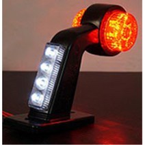 화물차 트레일러 차폭등 후미등 12V 스카니아 라이노 대형차 공사차량 5톤구형 덤프 양면등 특장차 탑차 사이드램프 츄레라 1톤 볼보 현대 코너등, 옐로우