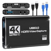 캡처 카드 닌텐도 스위치 비디오 카드 게임 4K 1080P 60FPS HDMI to USB 3.0 PS4 PC OBS 카메라로 스트리밍 작업 가능