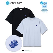 커스텀어클락 플레이 베어 자수 숏 슬리브 티셔츠 4컬러 COOSTS244