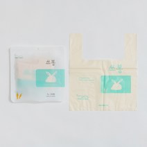 [쓰봉 1리터 20매] 주방 싱크대 음쓰처리 해결사 음식물쓰레기봉투 쓰봉, 쓰봉 1리터 1팩 (20매)