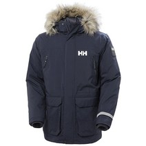 Helly-Hansen 남성용 스탠다드 라인 파카 재킷 597 네이비 미디엄