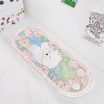 [오이공] 빈티지 디자인 러그 침대 러그 주방 러그 미니 카페트, 40cmx160cm