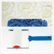 5 인치 벽 무늬 롤러 장식 도구 5 