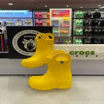 크록스 핸들 잇 레인 부츠 키즈 옐로우 12803-730