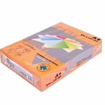 [이비컴퍼니] 스펙트라 칼라 용지 A4 오렌지색 색상지 색지 500매 ebcompany04080715