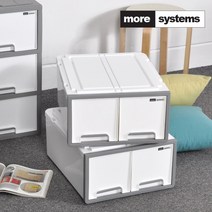 [모아시스템즈] 그레이트 서랍장 트윈2개 정리함 분리형 수납장, 상세 설명 참조