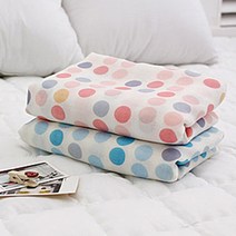 원단마트 gauze 밤부 더블 거즈 버블 도트 & 무지-아기용품 스카프빕 목욕타올 속싸개 블랭킷