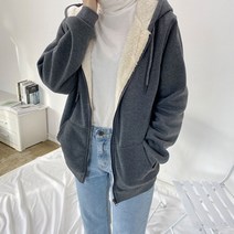 스타일디오 캐주얼 밴딩 후드집업