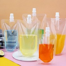 비닐백 음료 보관 스파우트 파우치 200ml DD-10290, 상세페이지 참조
