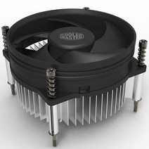쿨러 마스터 i30 i50 미니 CPU 쿨러 라디에이터 95mm 조용한 팬 인텔 LGA 775 1150 1151 1155 1200 AIO 및 M-ATX 냉각 용, i30 옵션