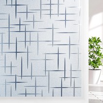 제전 매트 정전기 서리로 덥은 창 필름 개인 정보 보호 비닐 유리 정적 집착 비 접착, 90x200cm