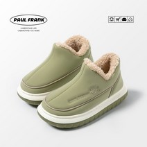 따뜻한 편안한 큰입 원숭이 면 슬리퍼 남 겨울 보온 기모 실내 홈 미끄럼 방지 겉창 동북 면화 여성, 02 38-39(적합37-38발), 02 묵옥색