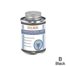 열반사단열재 결로방지 외벽 은박 접착식 단열재 125ml 액체 절연 전기 테이프 튜브 페이스트 방수 안티 uv 빠른 건조 테이프 유전체 코팅 54, 협력사, 검은색