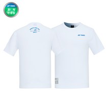 요넥스 221TS051U 공용 배드민턴 반팔 티셔츠 화이트