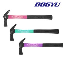 도규 네오 글라스 화이바 자루 자석 빠루 망치 장도리, 화이바자석빠루망치 390 중