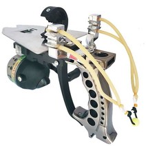 작살 스피어건 해루질 낚시용 물고기 수중건 폴건 총, 풀 메탈 그린 레이저