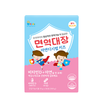 면역대장 아연디시럽 키즈 30포 어린이 영양제 징크시럽 유아 성장기 면역력, 1개, 10ml