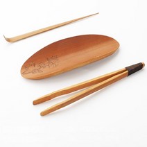 다도 다기 대나무 쿵푸 부품 차 감상 연꽃 트레이, 4.Bamboo Tea-Chrysanthemum [th
